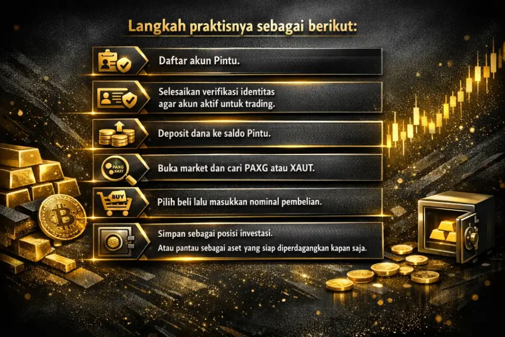 cara investasi emas tertokenisasi